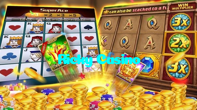 Ricky Casino casino presented on mobile device in Pakistan with slots and live games